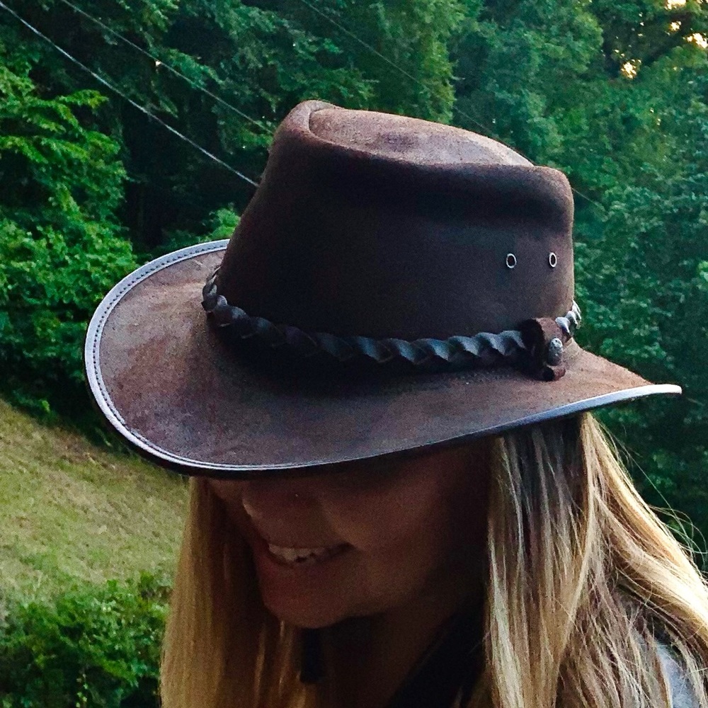 Conner Hats | Packable Leather Hat